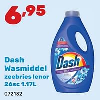Dash wasmiddel zeebries lenor-Dash