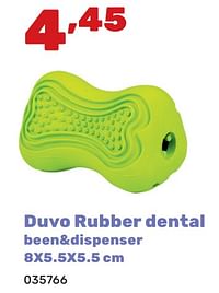 Duvo rubber dental been+dispenser-Duvo
