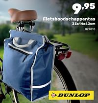 Fietsboodschappentas-Dunlop