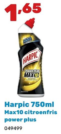 Harpic max10 citroenfris power plus-Harpic