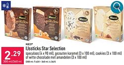Ijssticks star selection