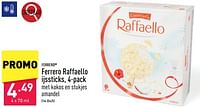 Ferrero raffaello ijssticks-Ferrero