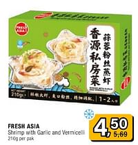 Fresh asia shrimp with garlic and vermicelli-Huismerk - Amazing Oriental