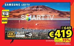 Samsung led tv ue55au7025