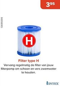 Filter type h-Intex