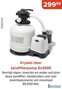 Intex krystal clear zandfilterpomp sx3200-Intex