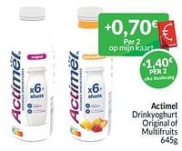 Actimel drinkyoghurt original of multifruits-Danone