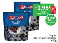 Jacques bolletjes pure chocolade-Jacques
