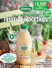 Materne fruitige mocktails mojito of pina colada alcoholvrij-Materne