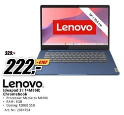 Lenovo ideapad 3 14m868 chromebook