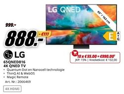 Lg 65qned816 4k qned tv
