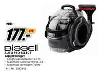 Bissell auto pro select tapijtreiniger-Bissell