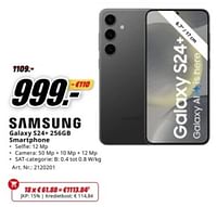 Samsung galaxy s24+ 256gb smartphone-Samsung