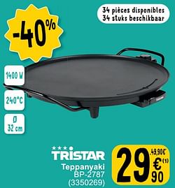 Tristar teppanyaki bp-2787