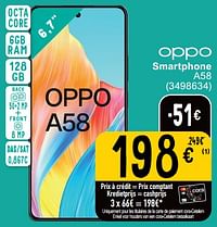 Oppo smartphone a58-Oppo