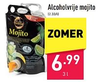 Alcoholvrije mojito-Huismerk - Aldi