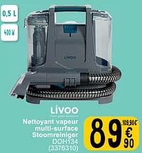 Livoo nettoyant vapeur multi-surface stoomreiniger doh134-Livoo