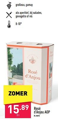 Rosé d’anjou aop-Rosé wijnen