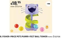 Fisher-price pets purrr-fect ball tower-Fisher-Price