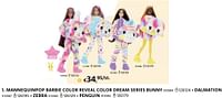 Mannequinpop barbie color reveal color dream-Mattel