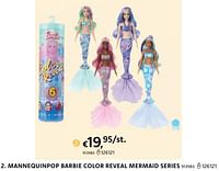 Mannequinpop barbie color reveal mermaid series-Mattel