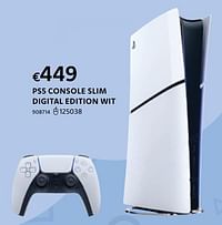 Ps5 console slim digital edition wit-Sony