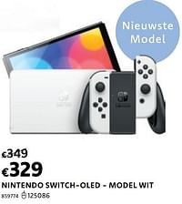 Nintendo switch-oled - model wit-Nintendo