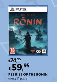 Ps5 rise of the ronin-Sony Computer Entertainment Europe