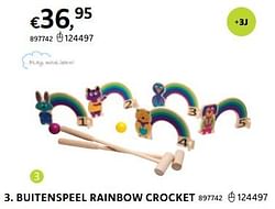 Buitenspeel rainbow crocket