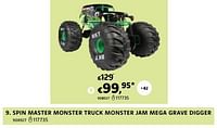 Spin master monster truck monster jam mega grave digger-Spin Master