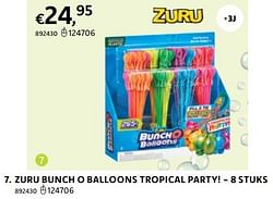Zuru bunch o balloons tropical party!