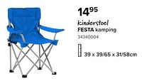 Kinderstoel festa kamping-Huismerk - Euroshop