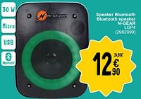 Speaker bluetooth bluetooth speaker n-gear lgp4-N-Gear