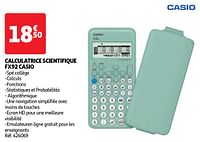Calculatrice scientifique fx92 casio-Casio