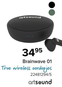 Brainwave 01 true wireless oordopjes-Artsound