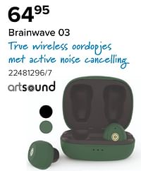 Brainwave 03 true wireless oordopjes-Artsound