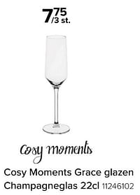 Champagneglas-Cosy Moments
