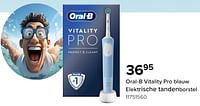 Oral-b vitality pro blauw elektrische tandenborstel-Oral-B