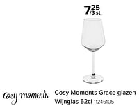 Wijnglas-Cosy Moments