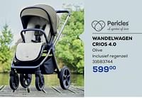 Wandelwagen crios 4.0 olive-Pericles