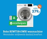 Beko b3wt5841wb1 wasmachine-Beko