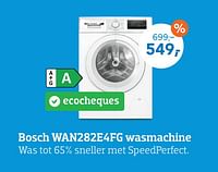 Bosch wan282e4fg wasmachine-Bosch