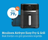 Moulinex airfryer easy fry + grill-Moulinex