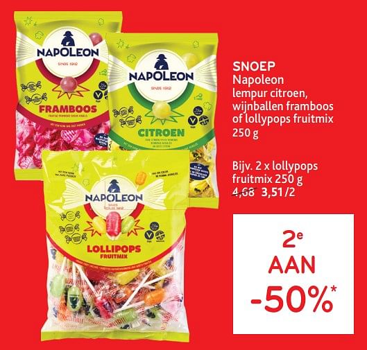 Napoleon Fruitmix Napoleon Colruyt Promoties Be