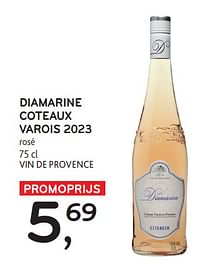 Diamarine coteaux varois 2023 rosé-Rosé wijnen