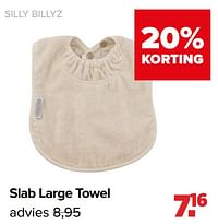 Slab large towel-Silly Billyz