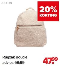 Rugzak boucle-Jollein