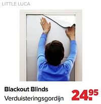 Blackout blinds verduisteringsgordijn-Little Luca