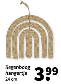 Regenboog hangertje-Huismerk - Wibra