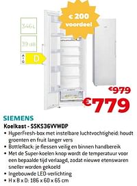 Siemens koelkast - ssks36vvwdp-Siemens